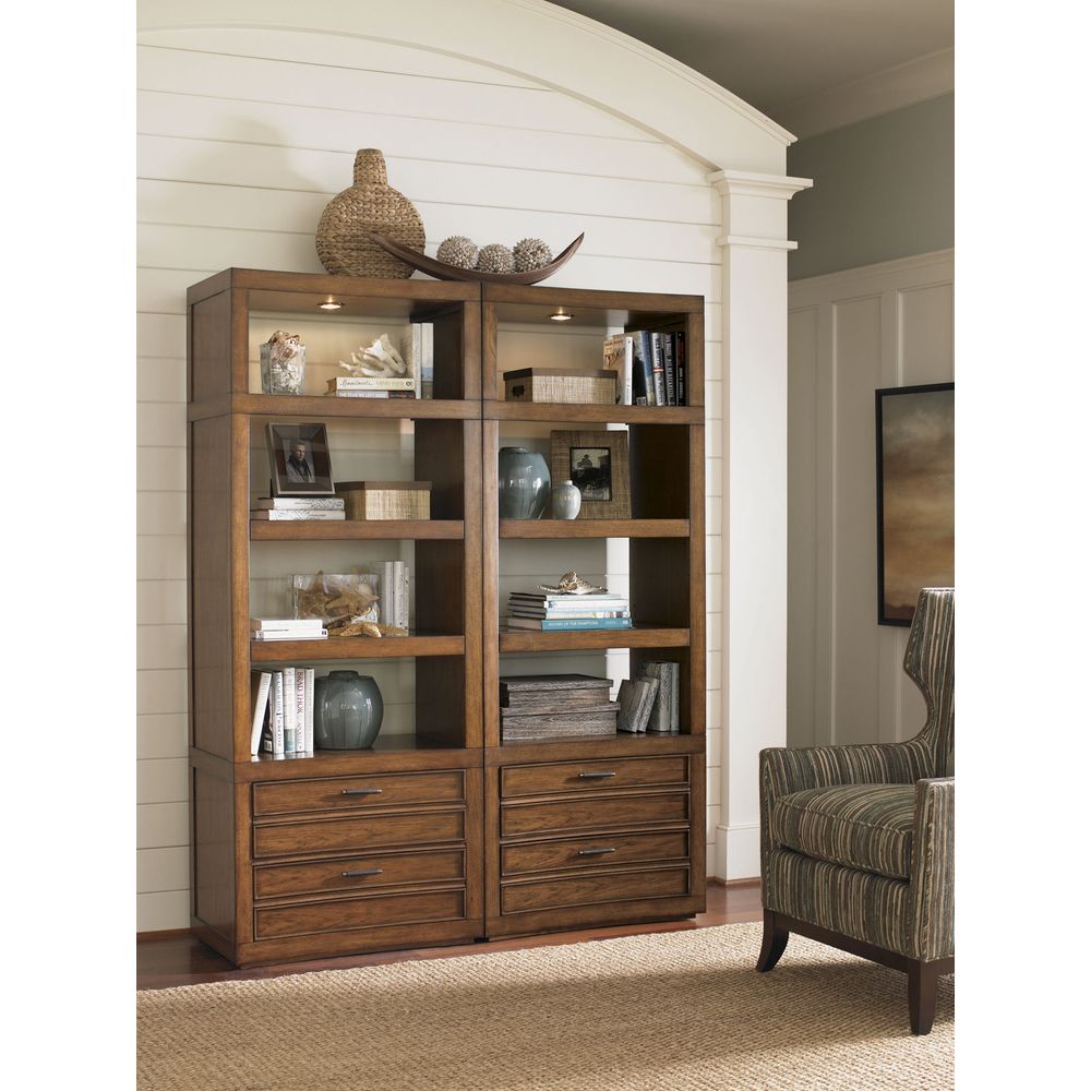 Bookcases & Etageres Crystal Sands Bookcase - Sienna