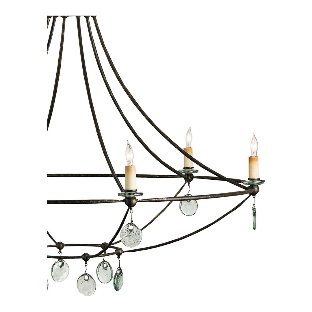 Novella Large Black Chandelier