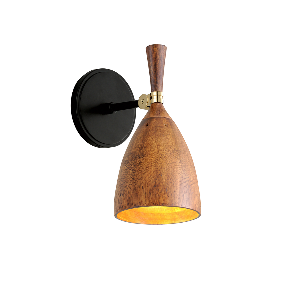 Wall Lighting Utopia Wall Sconce - Soft Black