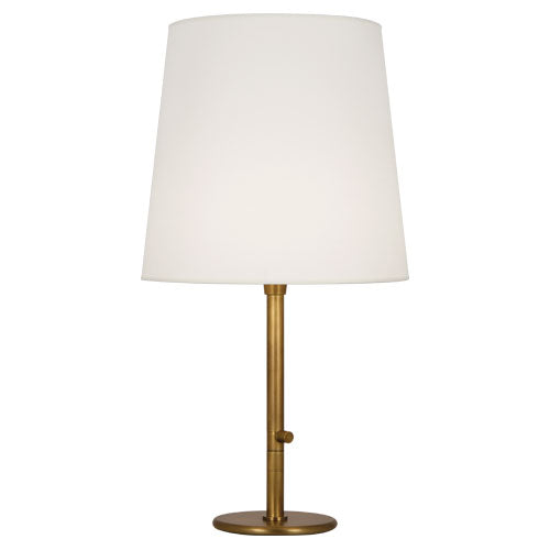 Rico Espinet Buster Table Lamp-Robert Abbey Fine Lighting-ABBEY-2800W-Table LampsAged Brass-Smoke Gray-2-France and Son