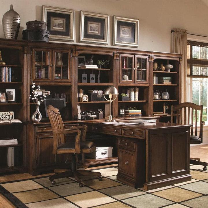 Brookhaven Modular Wall System-Hooker-HOOKER-281-10-410-Bookcases & Cabinets32" Computer Desk-2-France and Son