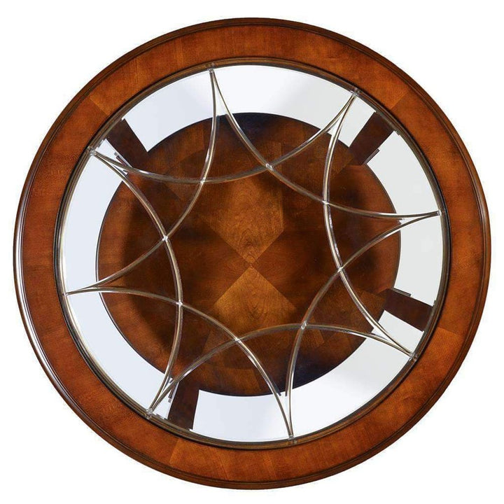 Brookhaven Round Cocktail Table-Hooker-HOOKER-281-80-111-Coffee Tables-2-France and Son