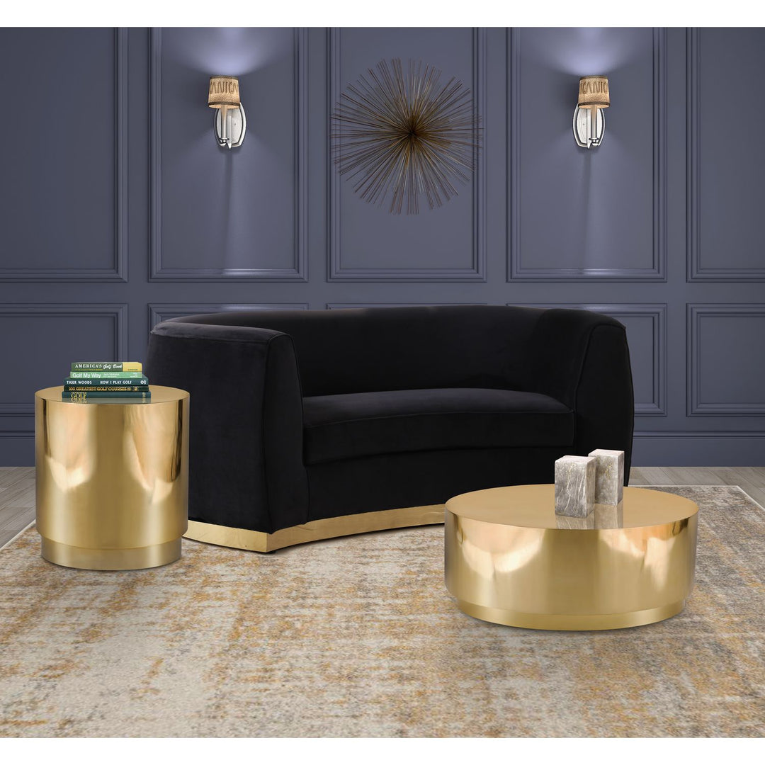 Jazzy Gold Stainless Steel Coffee Table