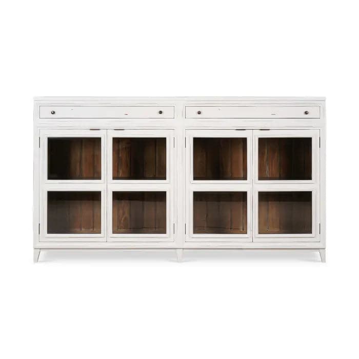 Paris Sideboard w/ 2 Drawers-Bramble-BRAM-28110WHD-STW-Sideboards & Credenzas-1-France and Son