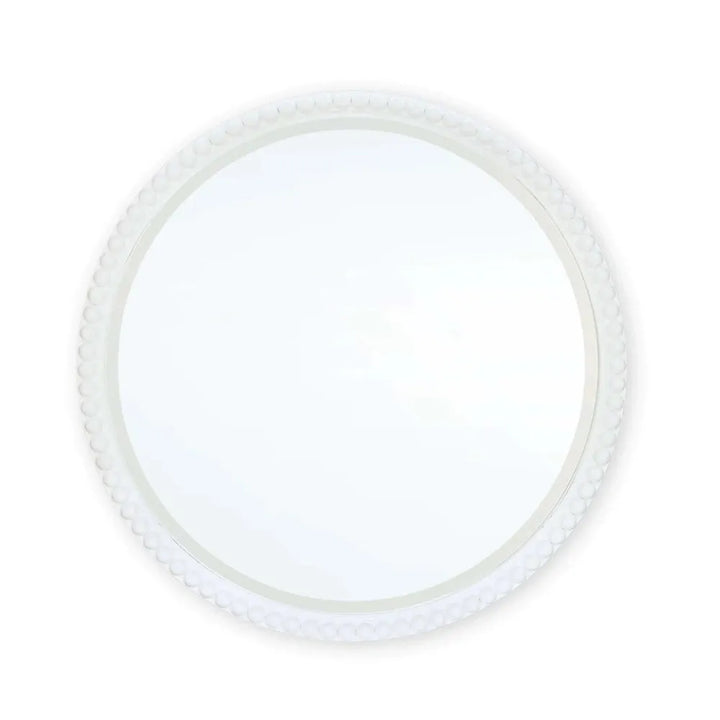 Cholet Round Mirror - Large-Bramble-BRAM-28118HRW-LDT-MirrorsArchitectural White-3-France and Son