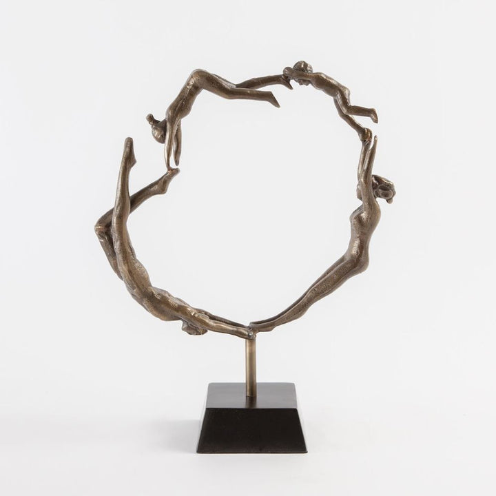 Decorative Objects Family Sculpture-Antique Brass