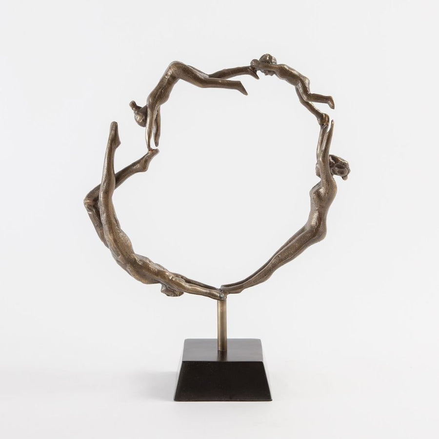 Decorative Objects Family Sculpture-Antique Brass
