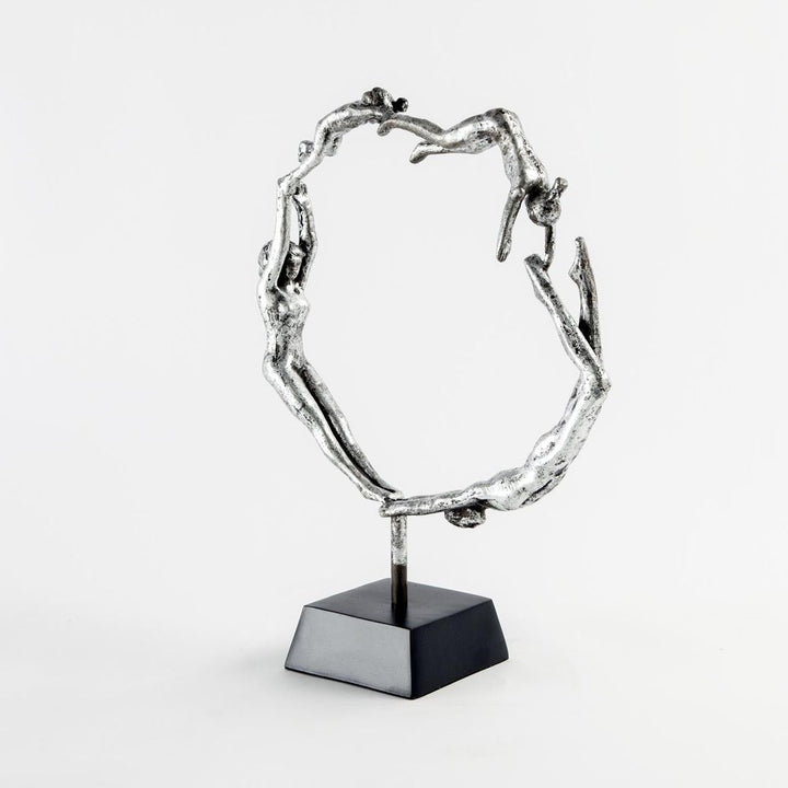 Decorative Objects Family Sculpture-Silver Leaf