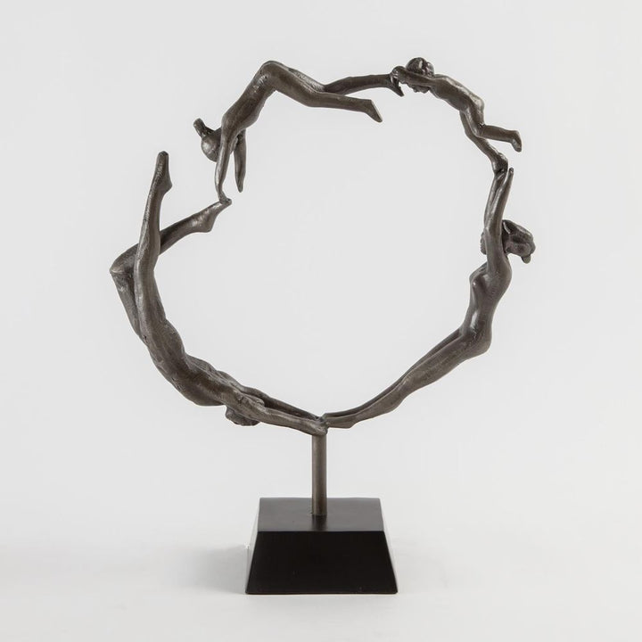 Decorative Objects Family Sculpture-Antique Pewter