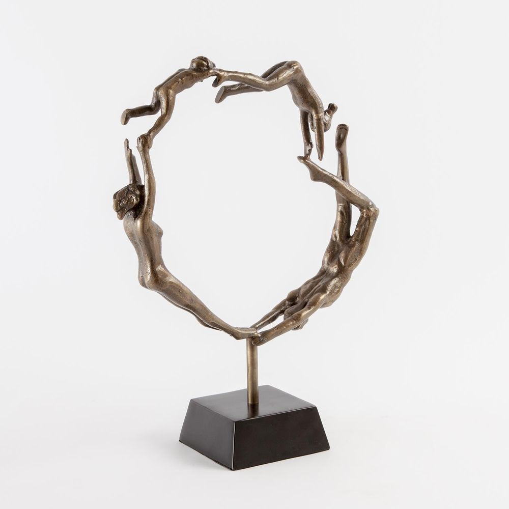 Decorative Objects Family Sculpture-Antique Brass