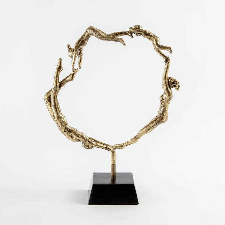 Decorative Objects Family Sculpture-Gold Leaf