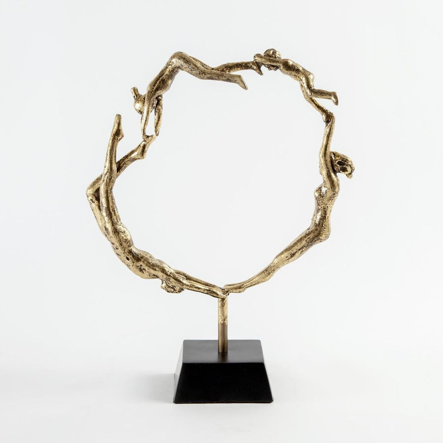 Decorative Objects Family Sculpture-Gold Leaf