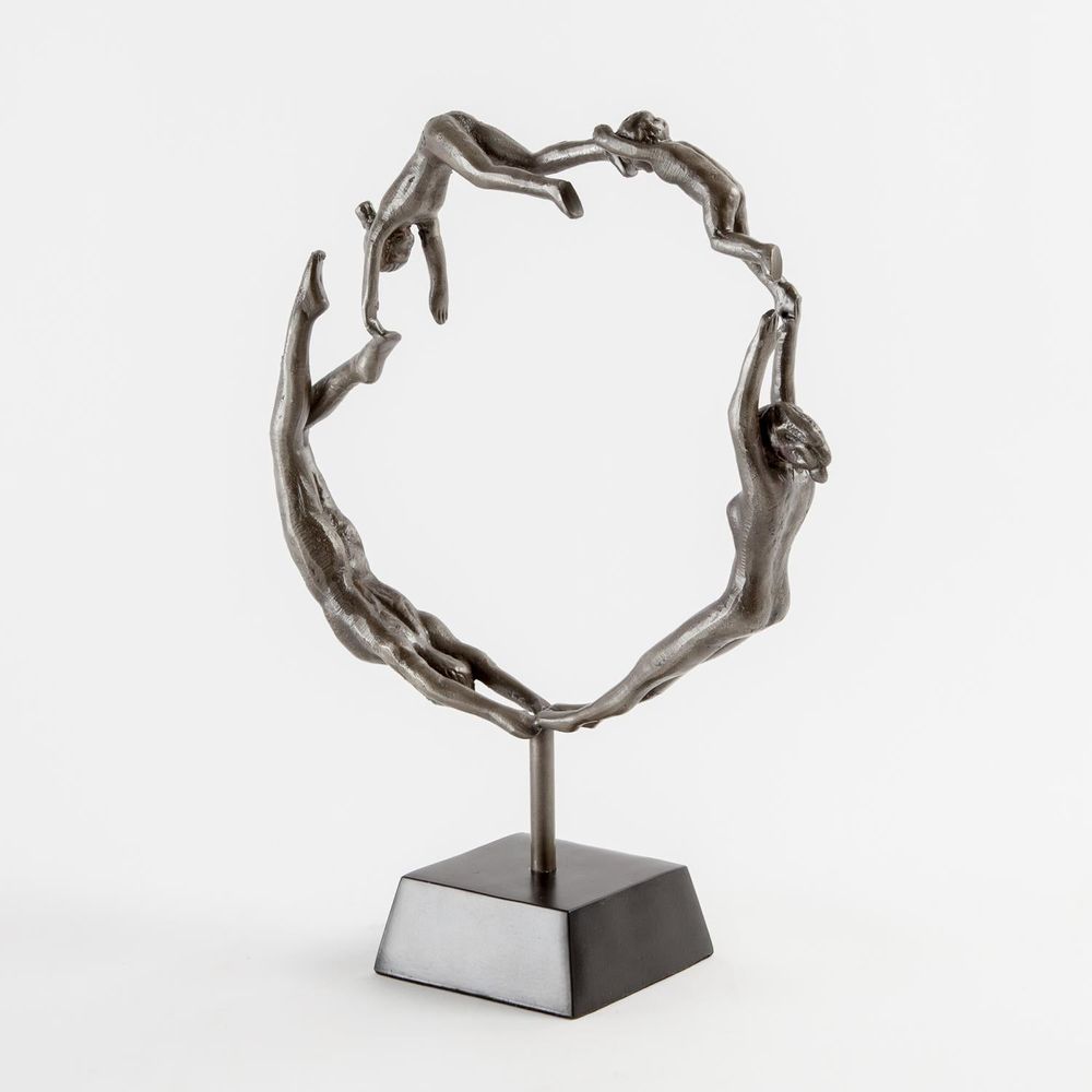 Decorative Objects Family Sculpture-Antique Pewter