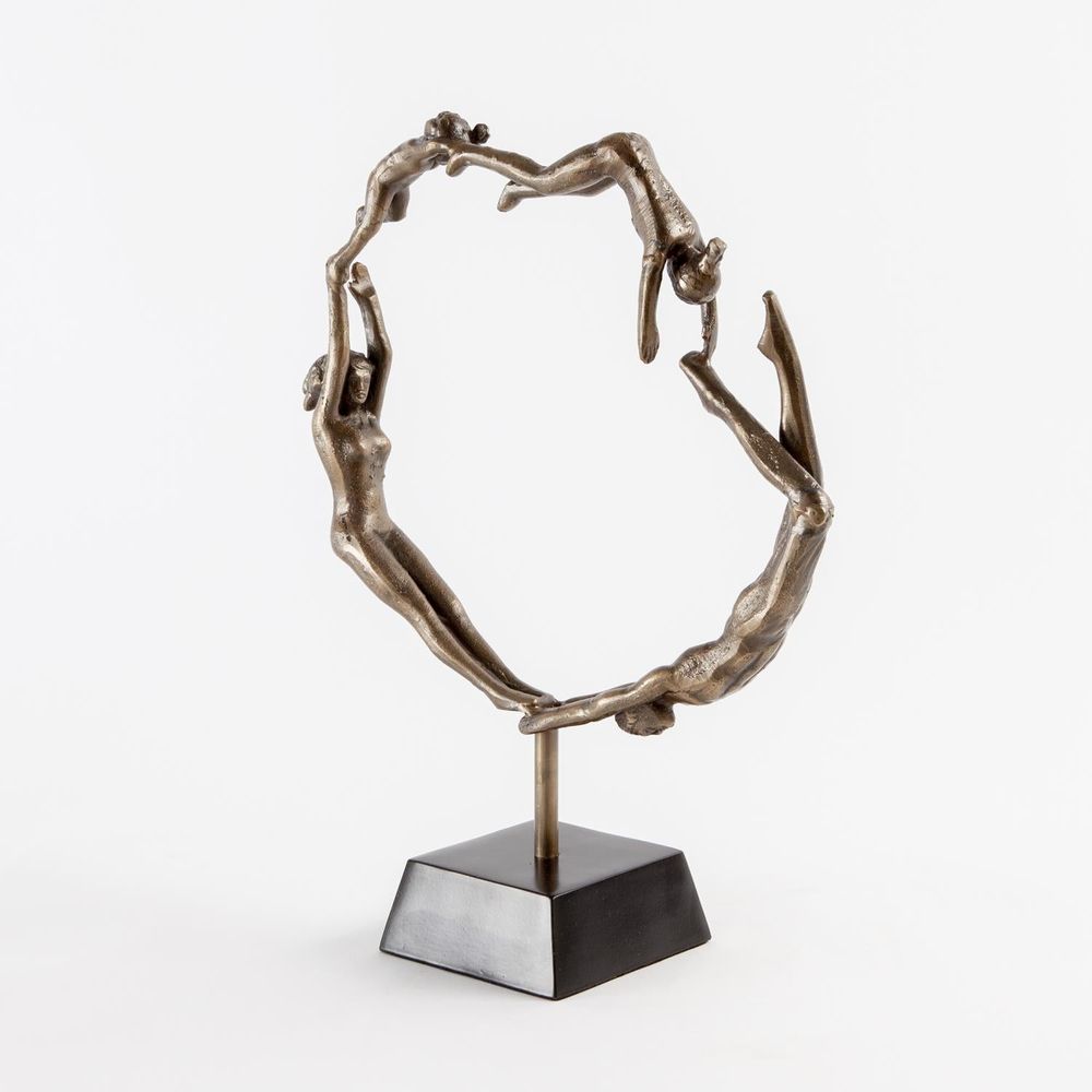 Decorative Objects Family Sculpture-Antique Brass