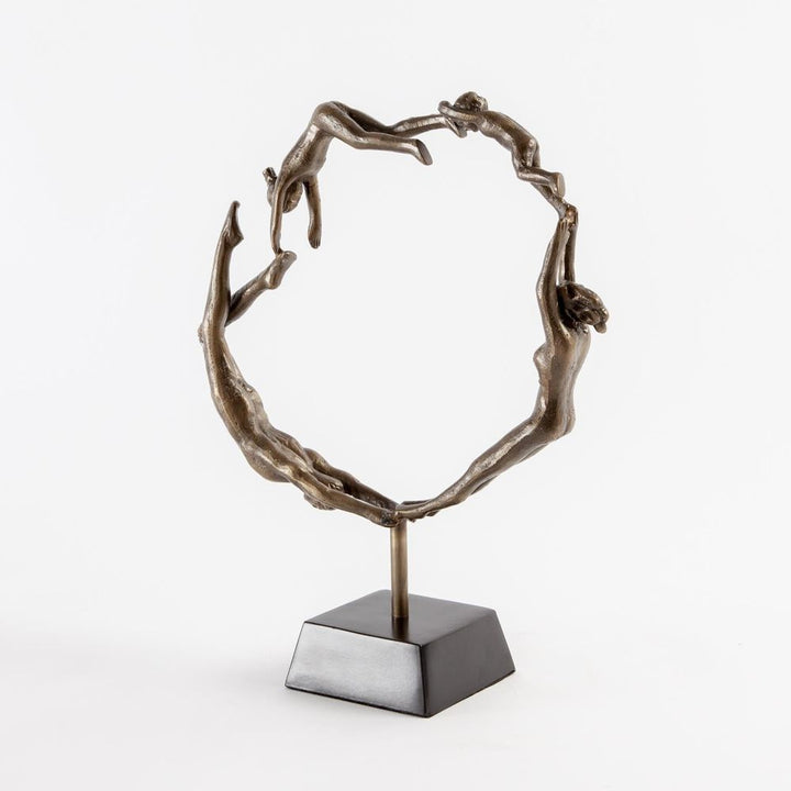 Decorative Objects Family Sculpture-Antique Brass