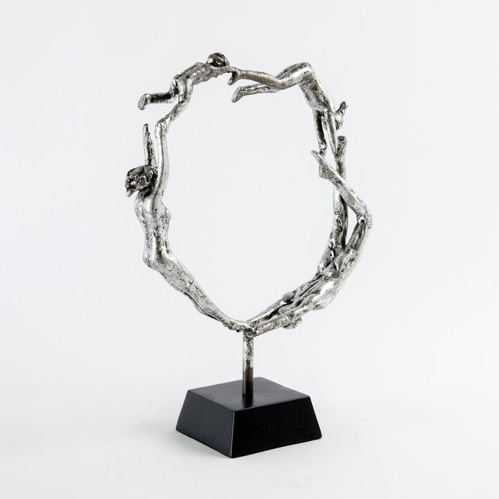 Decorative Objects Family Sculpture-Silver Leaf