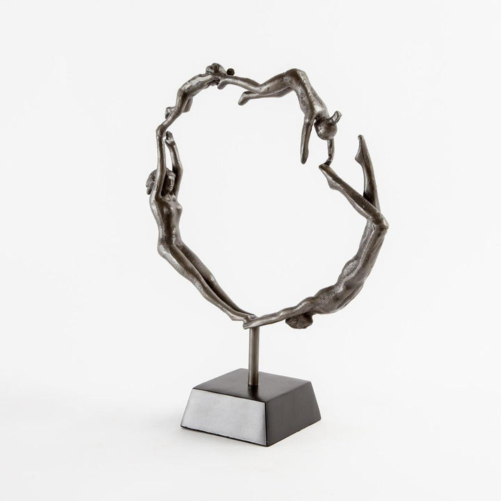 Decorative Objects Family Sculpture-Antique Pewter