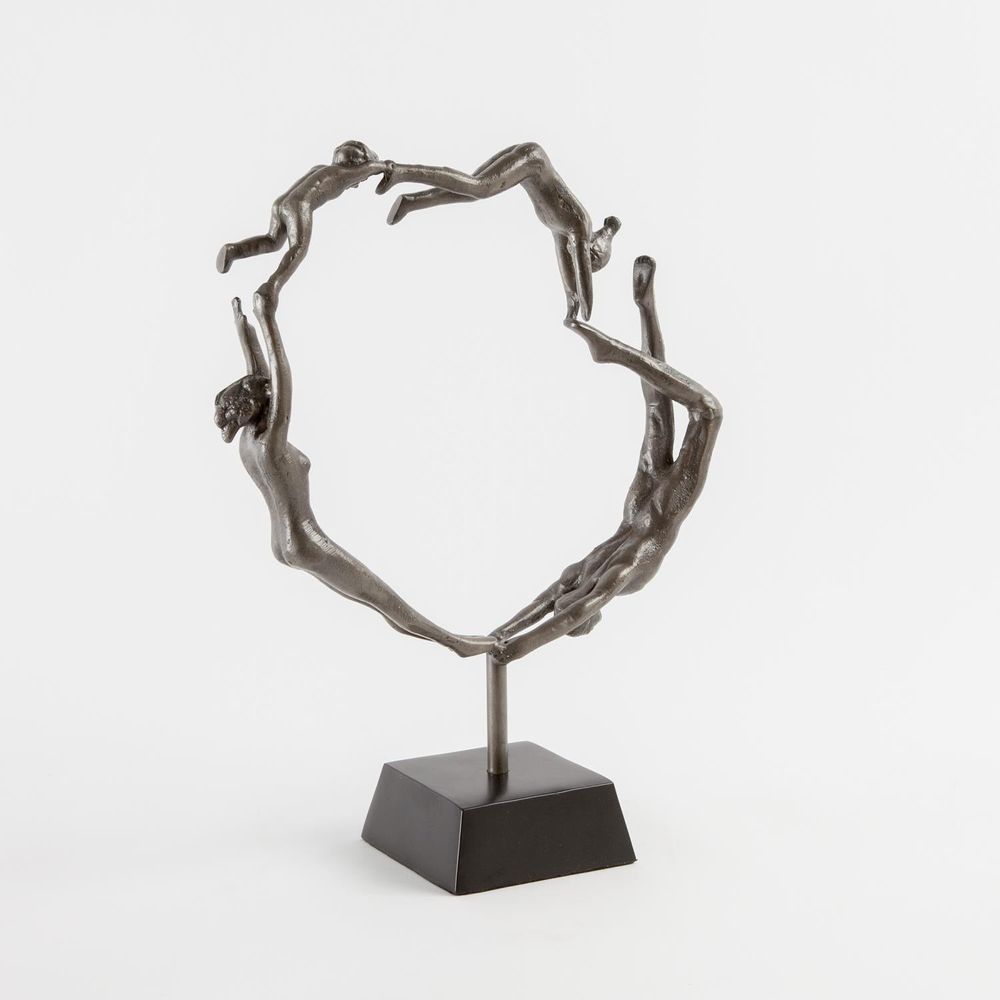 Decorative Objects Family Sculpture-Antique Pewter