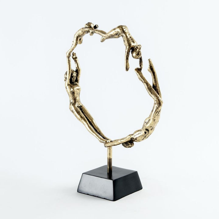 Decorative Objects Family Sculpture-Gold Leaf