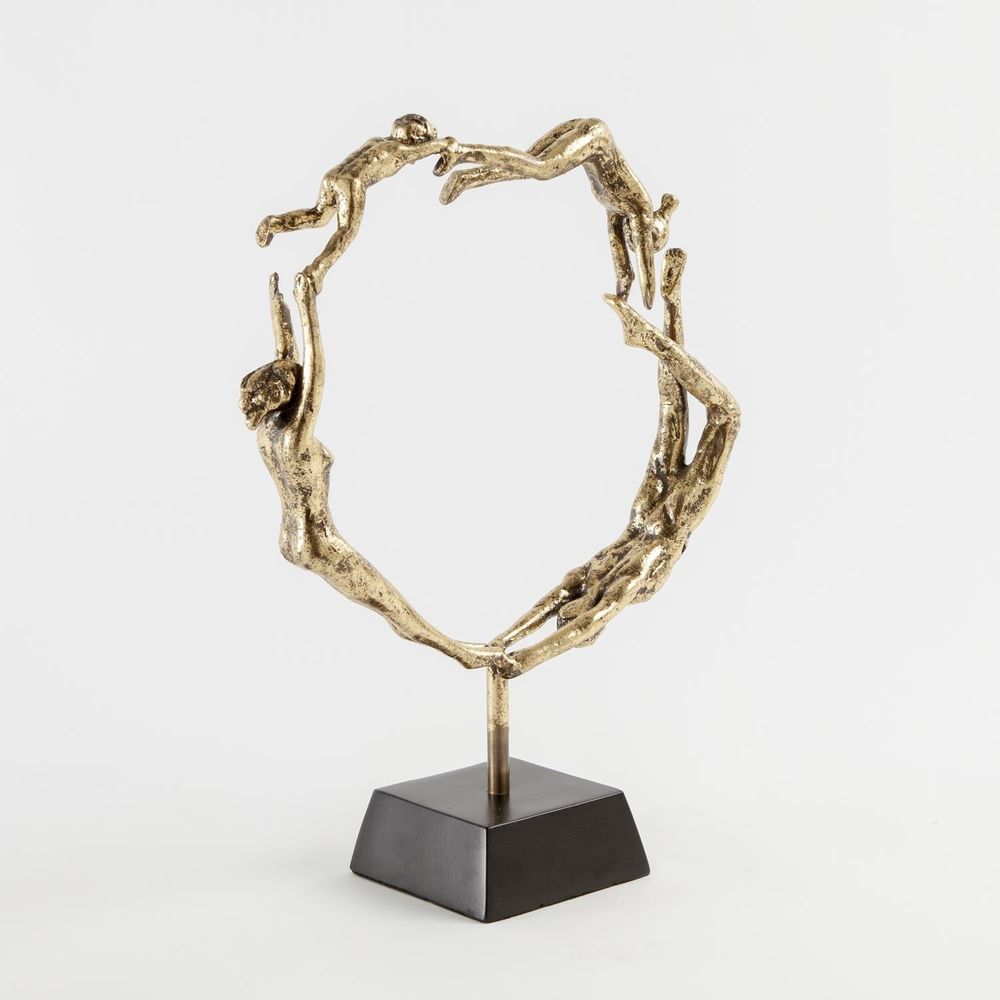 Decorative Objects Family Sculpture-Gold Leaf