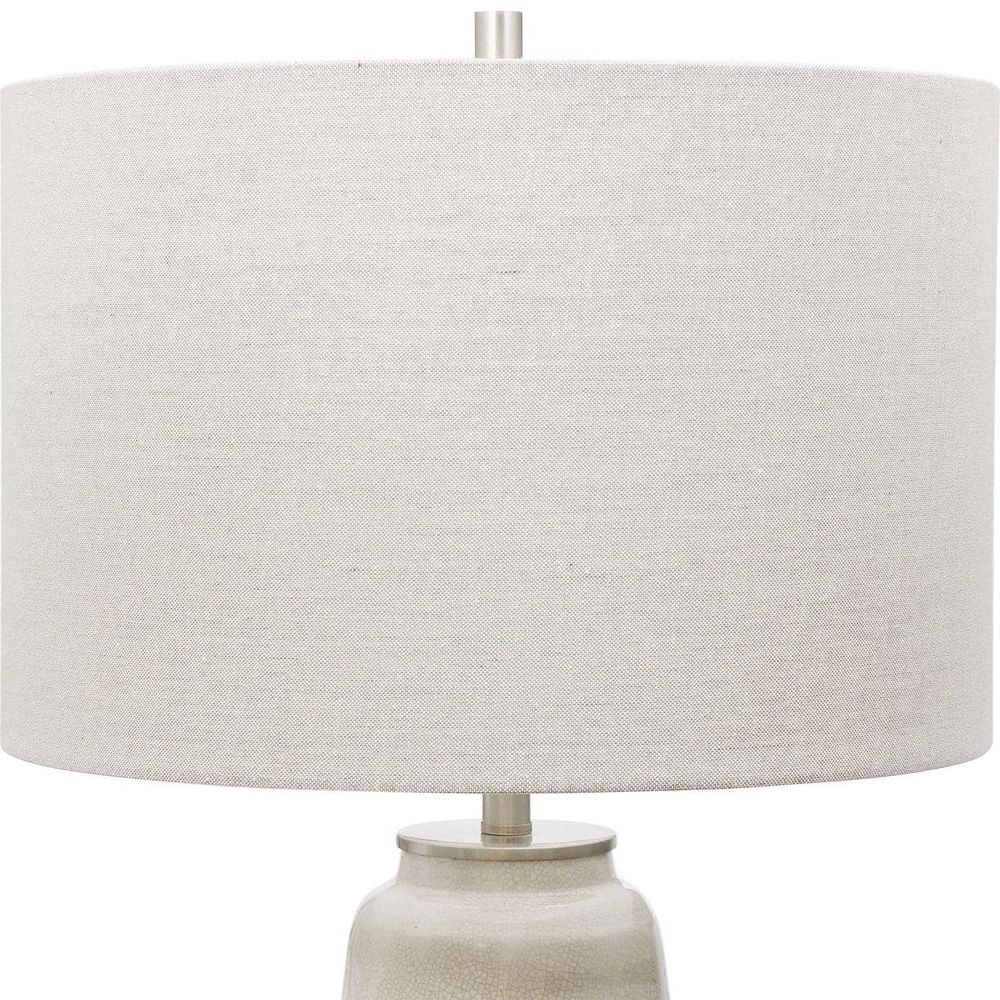 Comanche Table Lamp - White-Uttermost-UTTM-28392-1-Table Lamps-4-France and Son