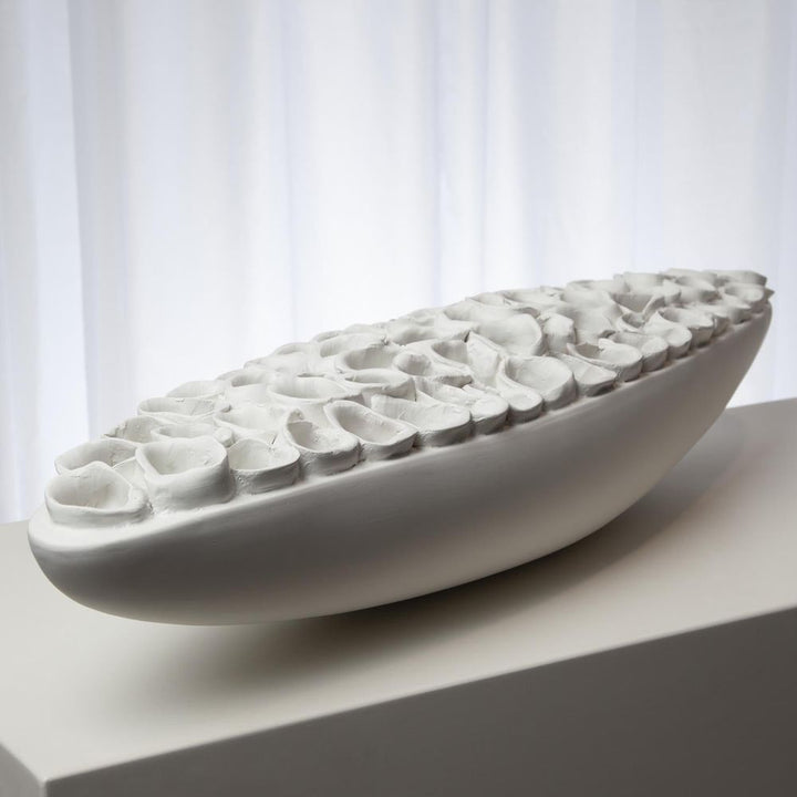 Decor Reef Centerpiece-Matte White