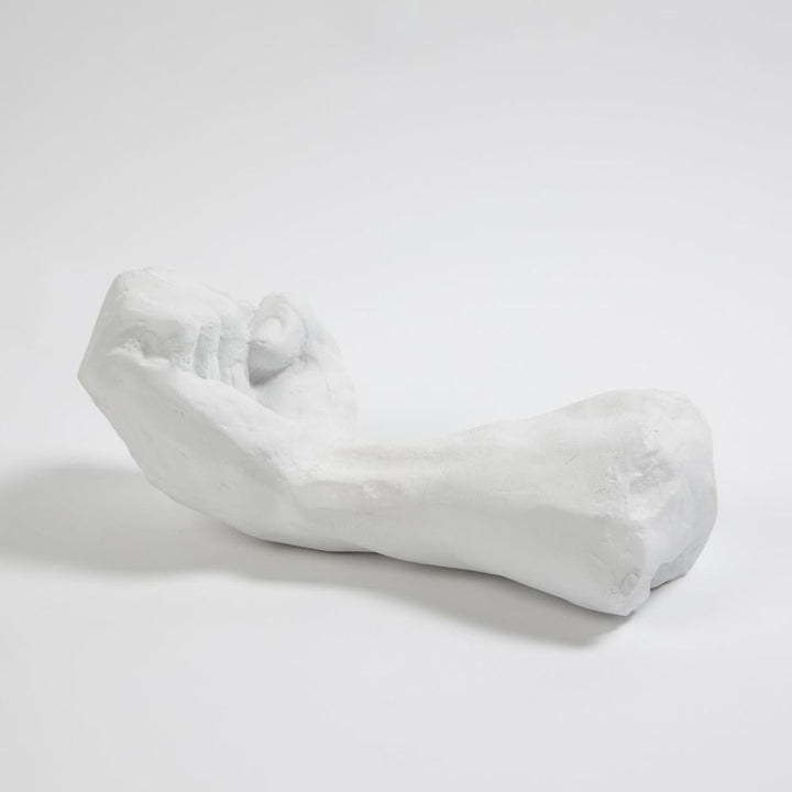 Decorative Objects Hand Closed-Matte White