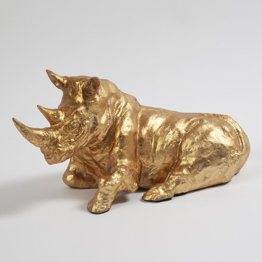 Decorative Objects Rhino-Gold Leaf