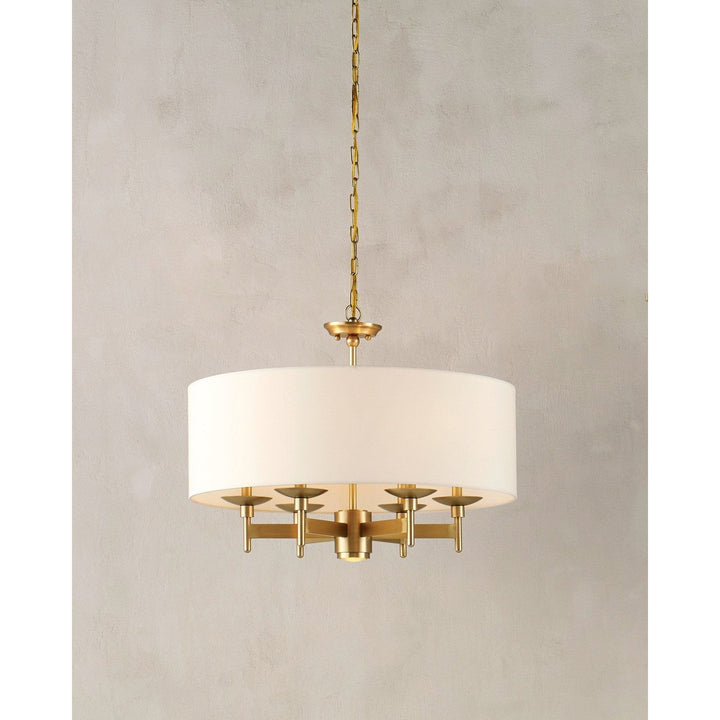 Bering Brass Semi-Flush Mount