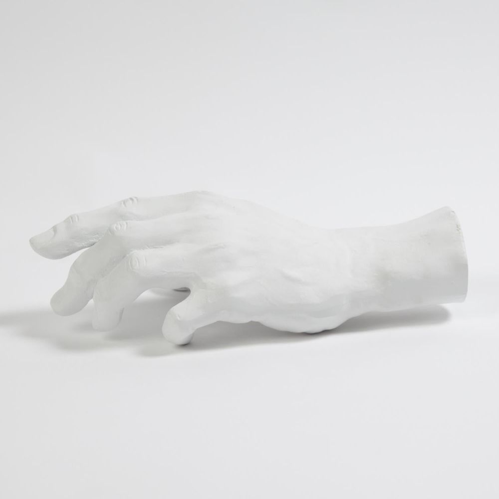 Hand Resting-Matte White