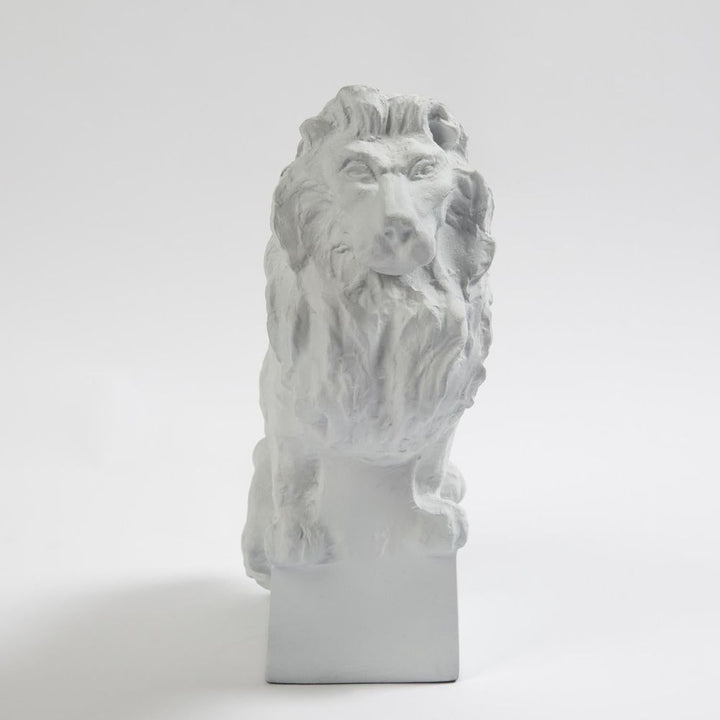 Decorative Objects Lion-Matte White