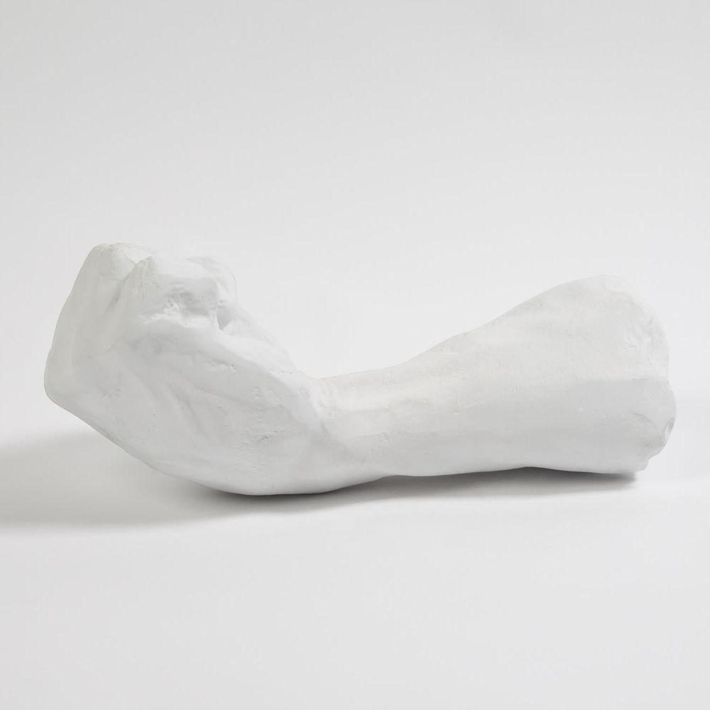 Decorative Objects Hand Closed-Matte White