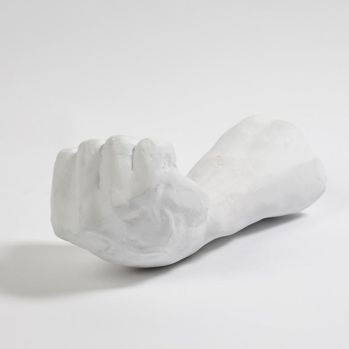 Decorative Objects Hand Closed-Matte White