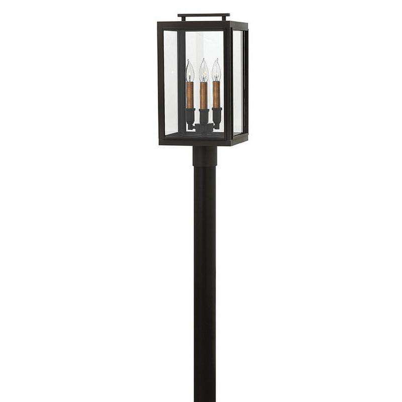 Outdoor Sutcliffe Post Lantern-Hinkley Lighting-HINKLEY-2911OZ-Outdoor Post LanternsNon LED-Oil Rubbed Bronze-2-France and Son