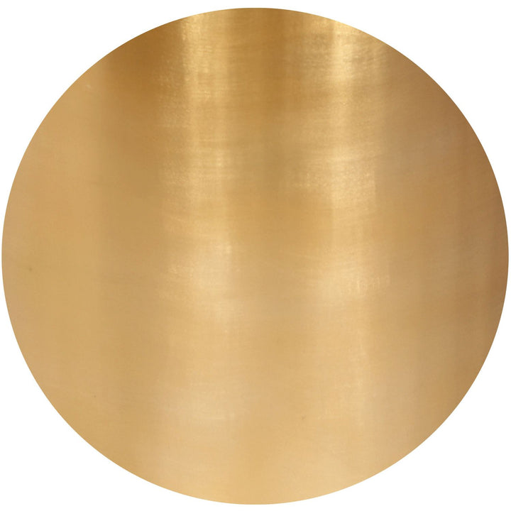 Cylinder Iron Coffee Table — Gold