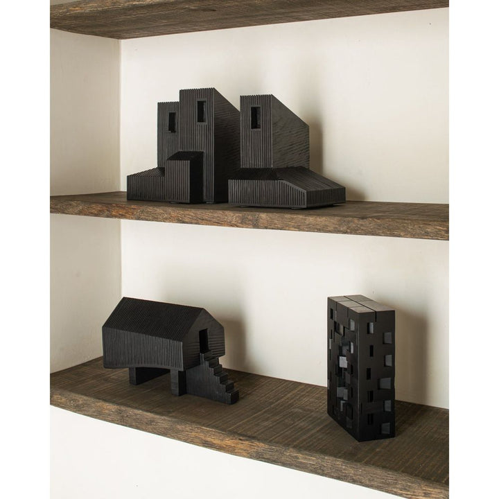 Decorative Objects Modern Farmhouse Object - Black