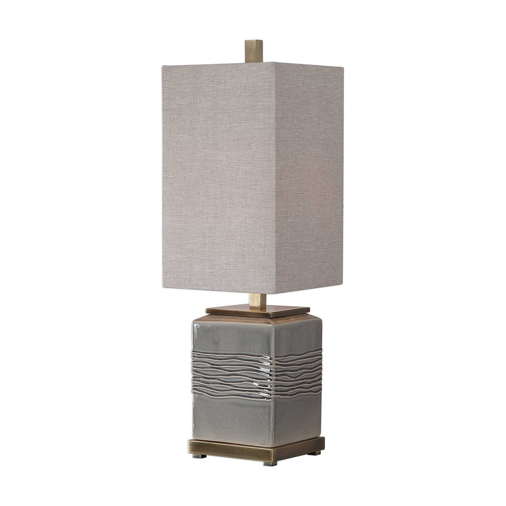 Uttermost Covey Gray Glaze Buffet Lamp-Uttermost-UTTM-29680-1-Table Lamps-2-France and Son