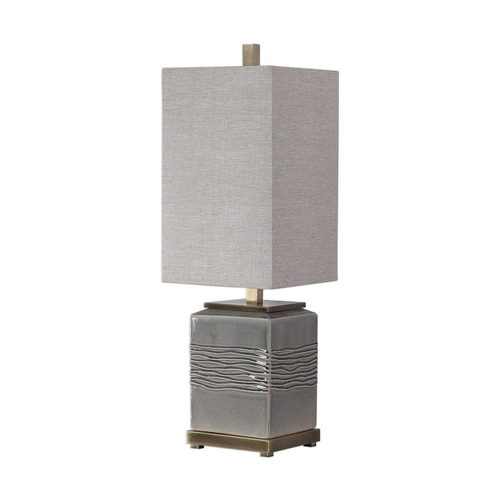 Uttermost Covey Gray Glaze Buffet Lamp-Uttermost-UTTM-29680-1-Table Lamps-4-France and Son