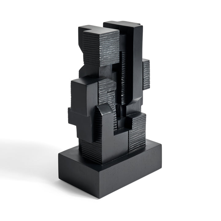 Block Sculpture - Black