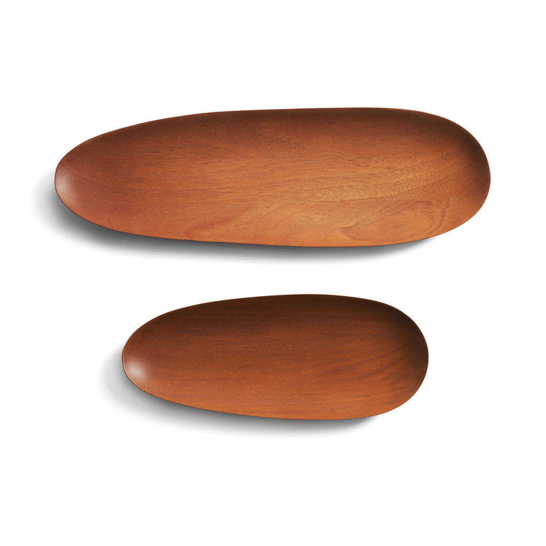 Thin Oval Boards Set - Tan