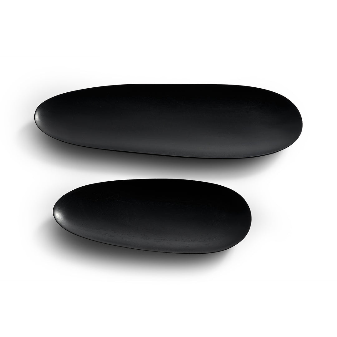 Thin Oval Boards - Black