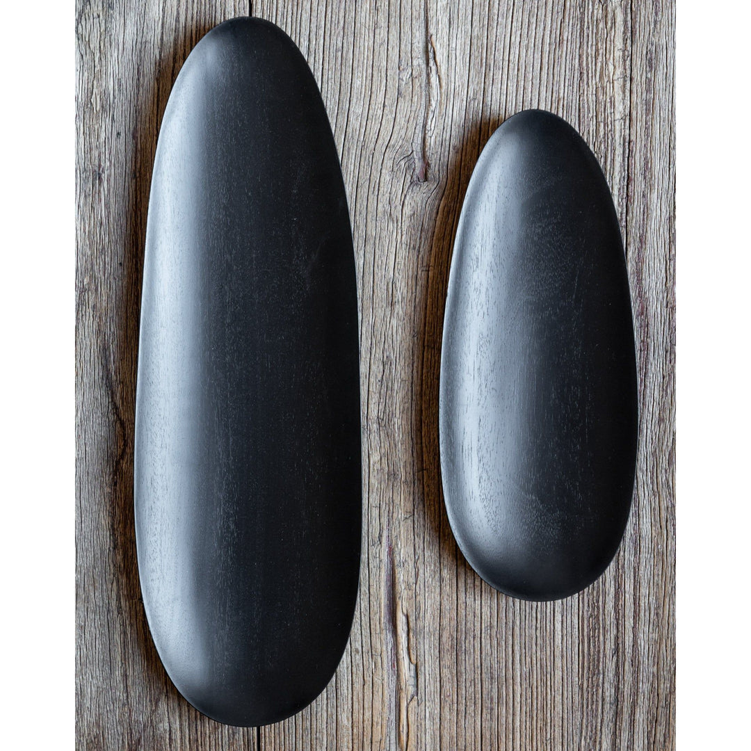 Thin Oval Boards - Black