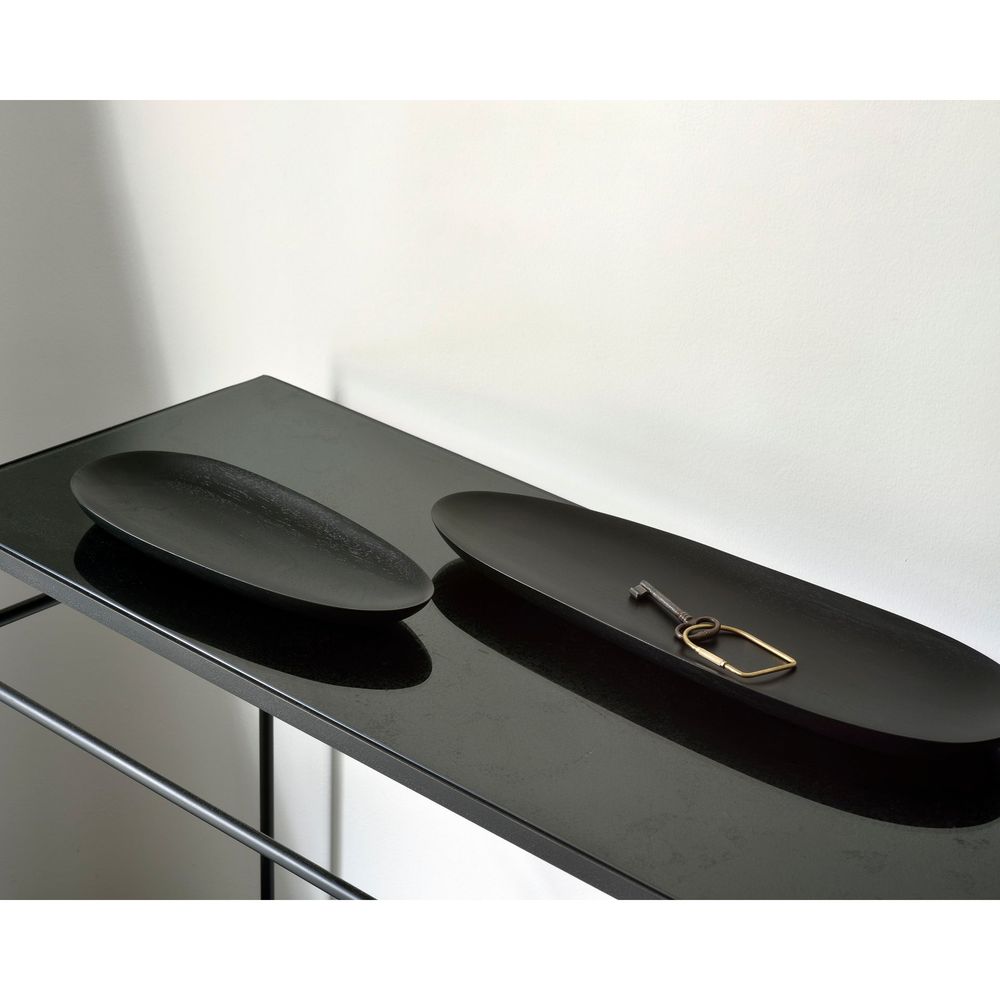 Serveware: Trays Thin Oval Boards - Black