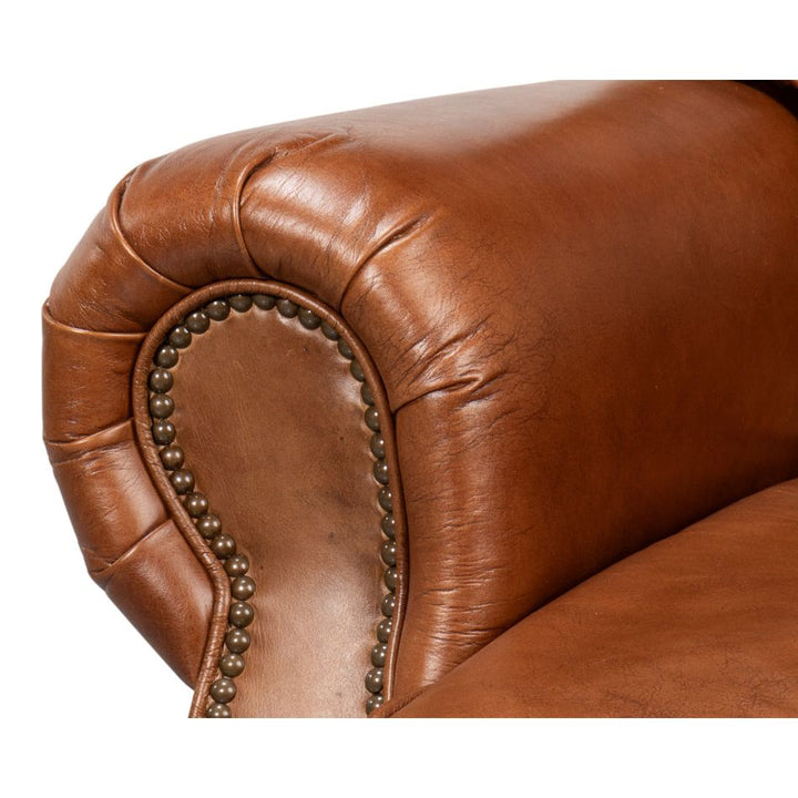 Papa's Chair - Vintage Cigar Leather
