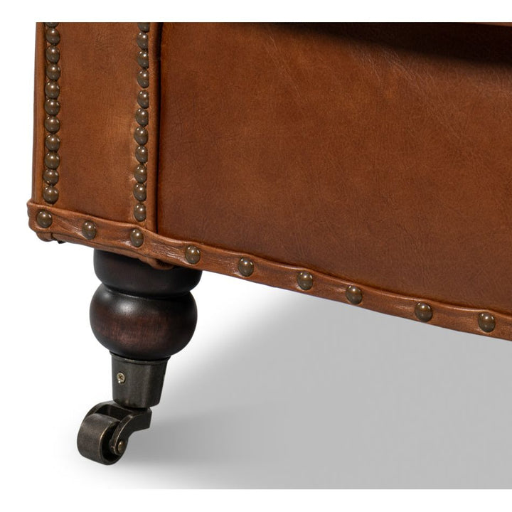 Papa's Chair - Vintage Cigar Leather