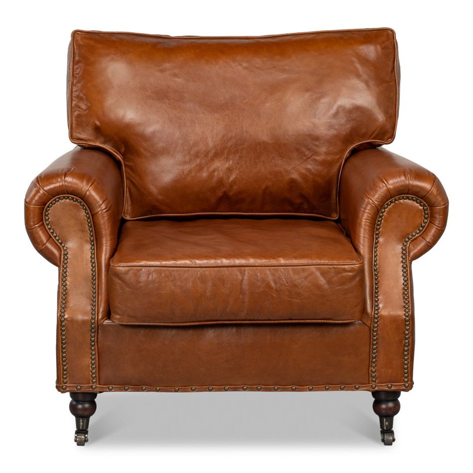 Lounge Chairs Papa's Chair - Vintage Cigar Leather