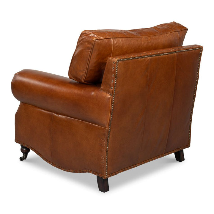Papa's Chair - Vintage Cigar Leather