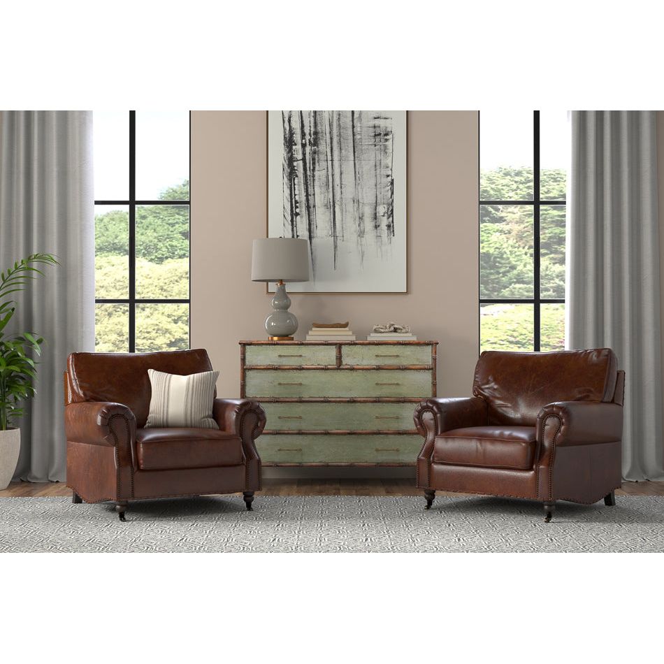 Lounge Chairs Papa's Chair - Vintage Cigar Leather