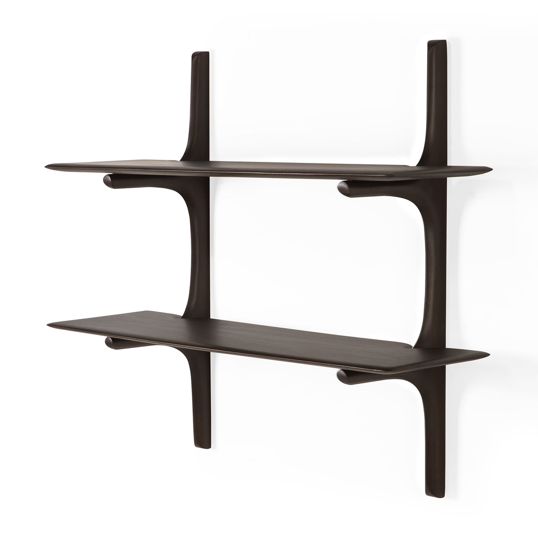 Pi Wall Shelf - Brown