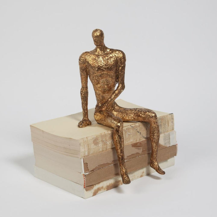 Decorative Objects Sitting-Gold Leaf